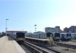 LIRR trains resting at LB terminal